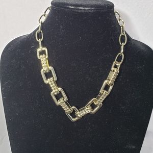 Ladies Gold Plated Link Chain Necklace 20" NWOT
